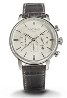 Orologio Locman Uomo 1960 Crono in Acciaio 0254A05A-00AVNKPA - 0254A05A-00AVNKPA